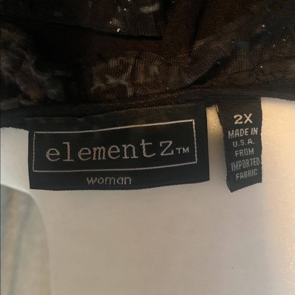 Elements ruffled shirt